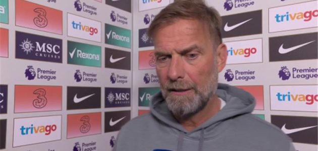 كلوب يوضح سبب تغييرات تشكيل ليفربول أمام تشيلسي