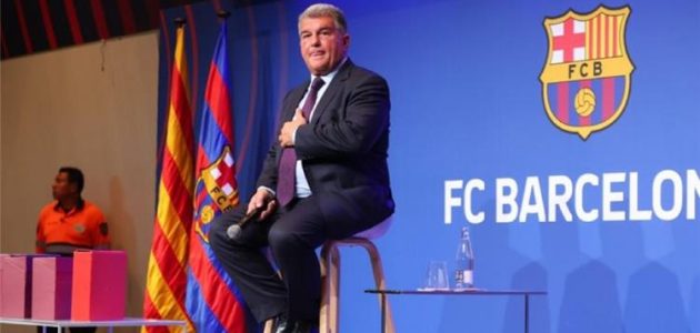 لابورتا: شكوى ريال مدريد من التحكيم نكتة.. ولا دليل على فساد برشلونة